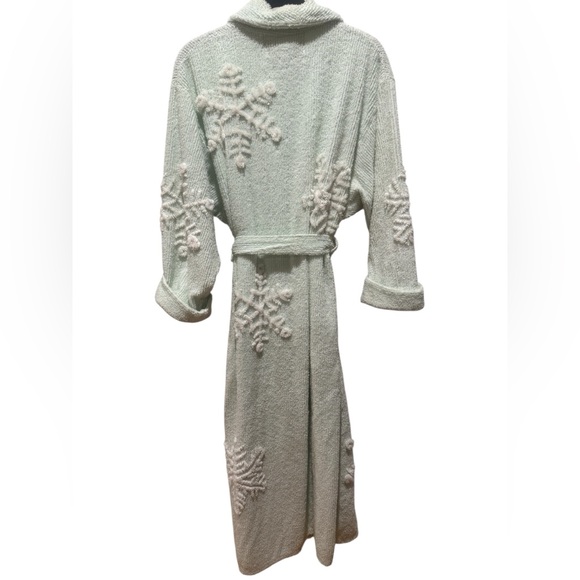 STAN HERMAN Vintage Chenille Snowflake Robe - Picture 9 of 9